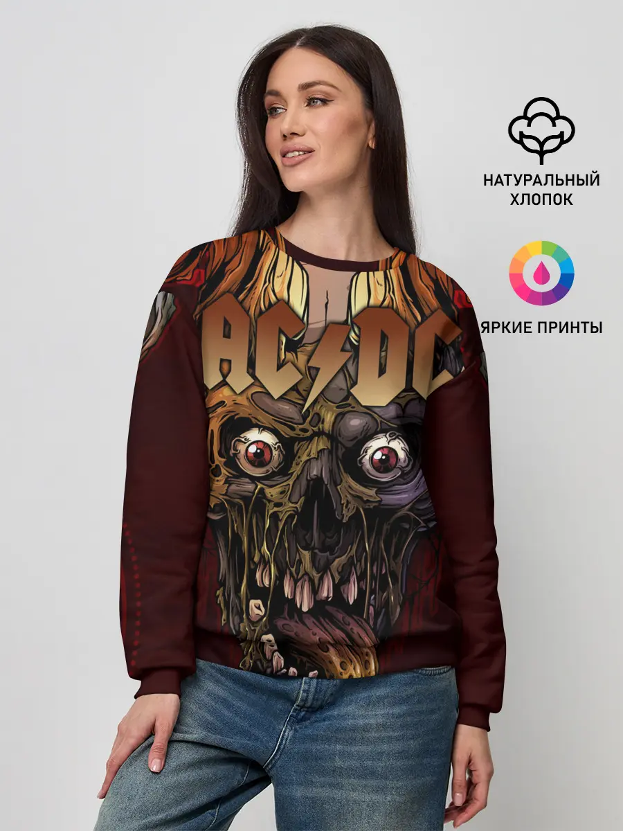 Женский свитшот / AC/DC
