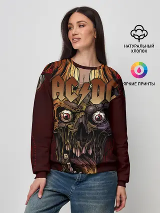 Женский свитшот / AC/DC