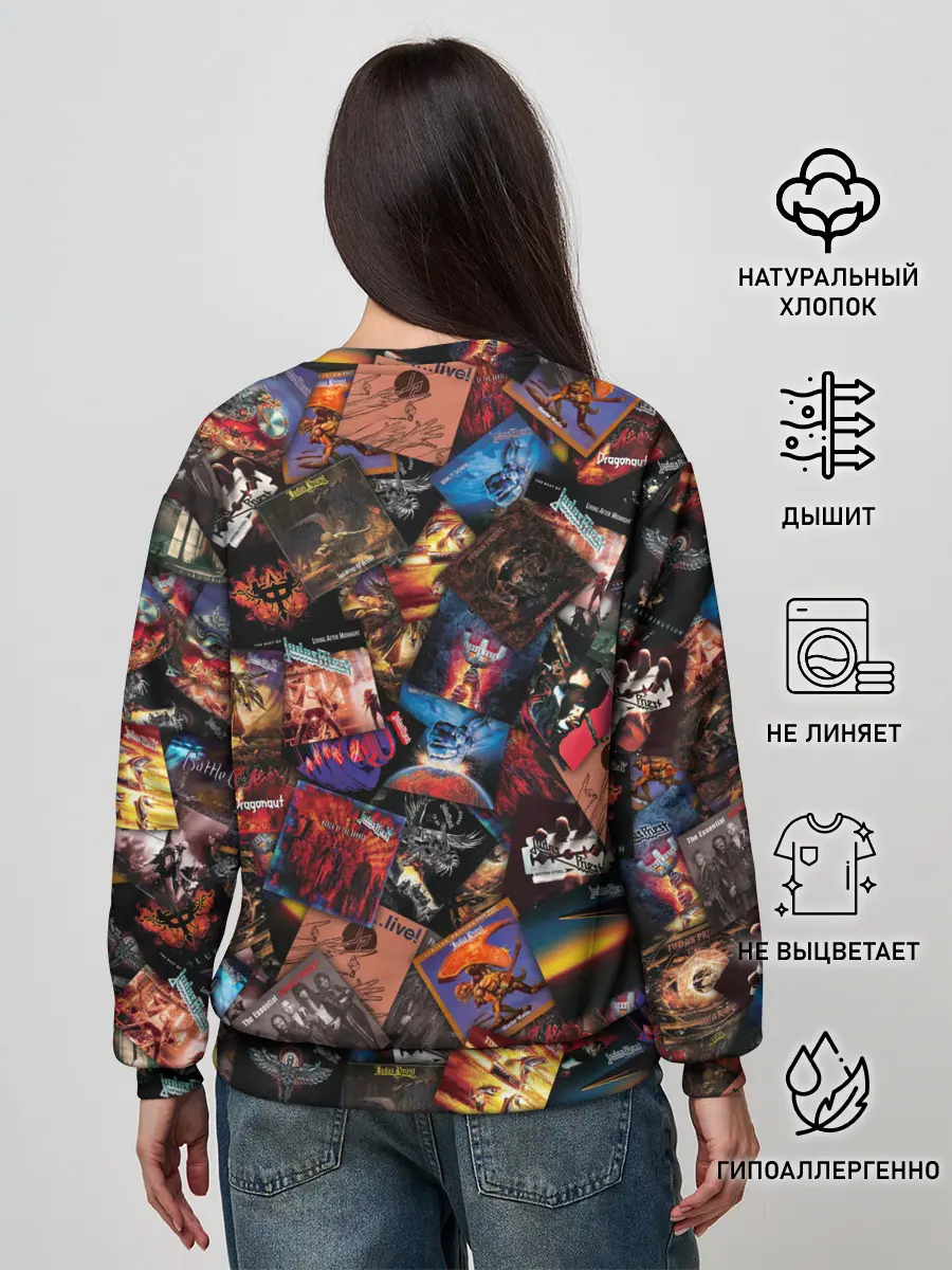 Женский свитшот / Judas Priest Дискография