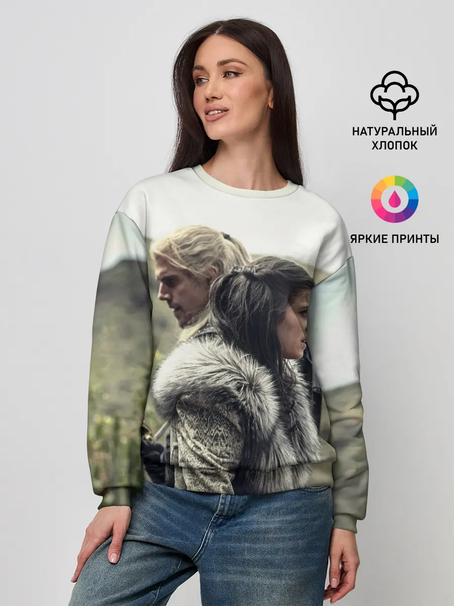 Женский свитшот / Ведьмак