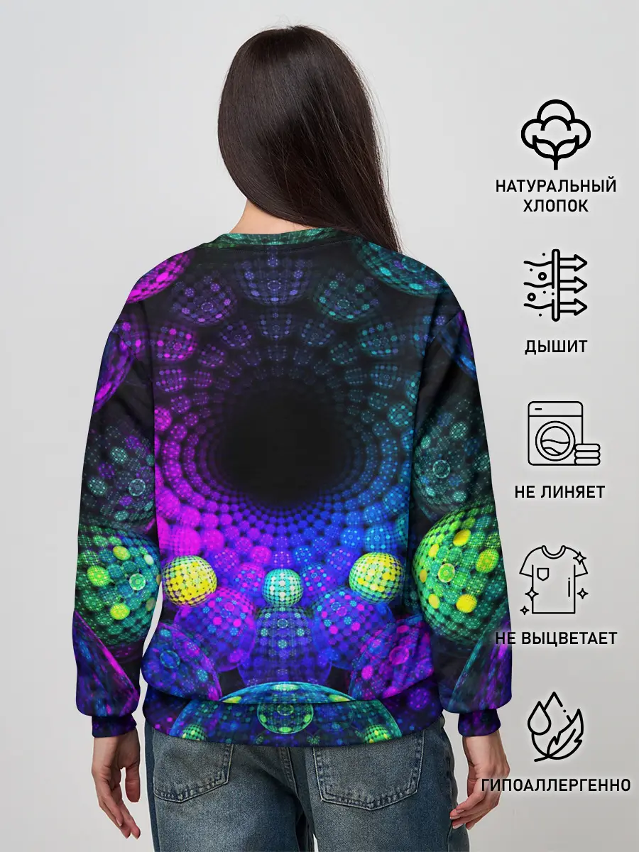Женский свитшот / PSY NEON