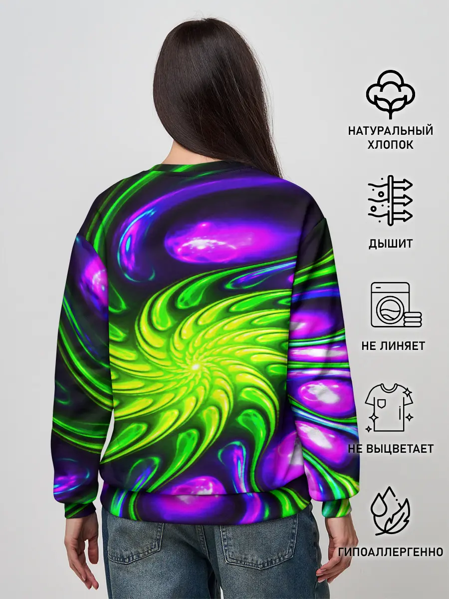 Женский свитшот / NEON&ACID