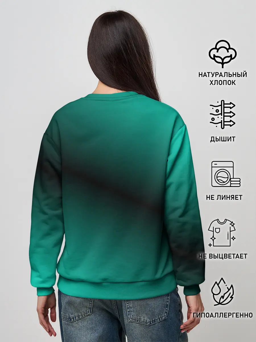 Женский свитшот / корги