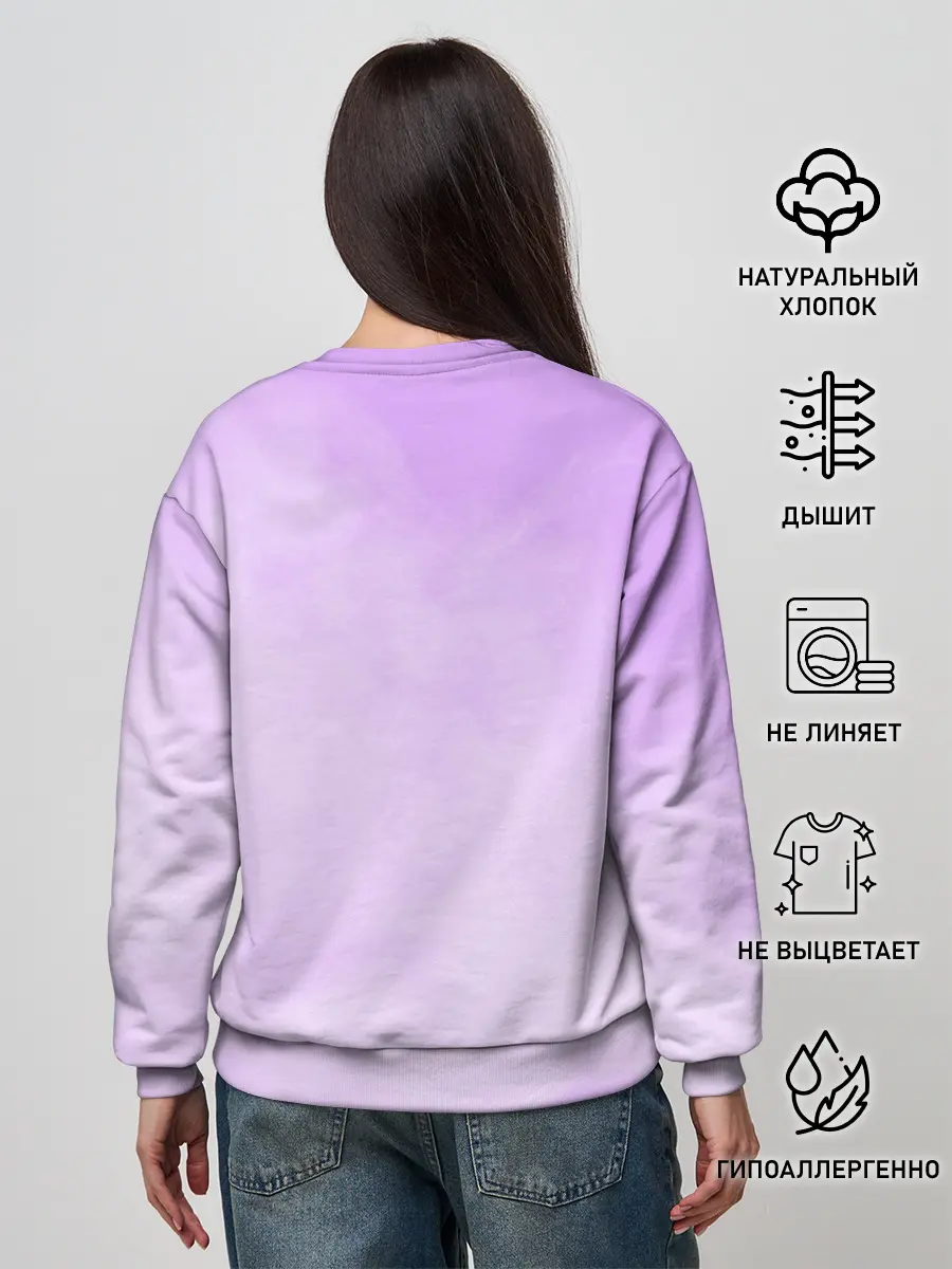 Женский свитшот / Енот