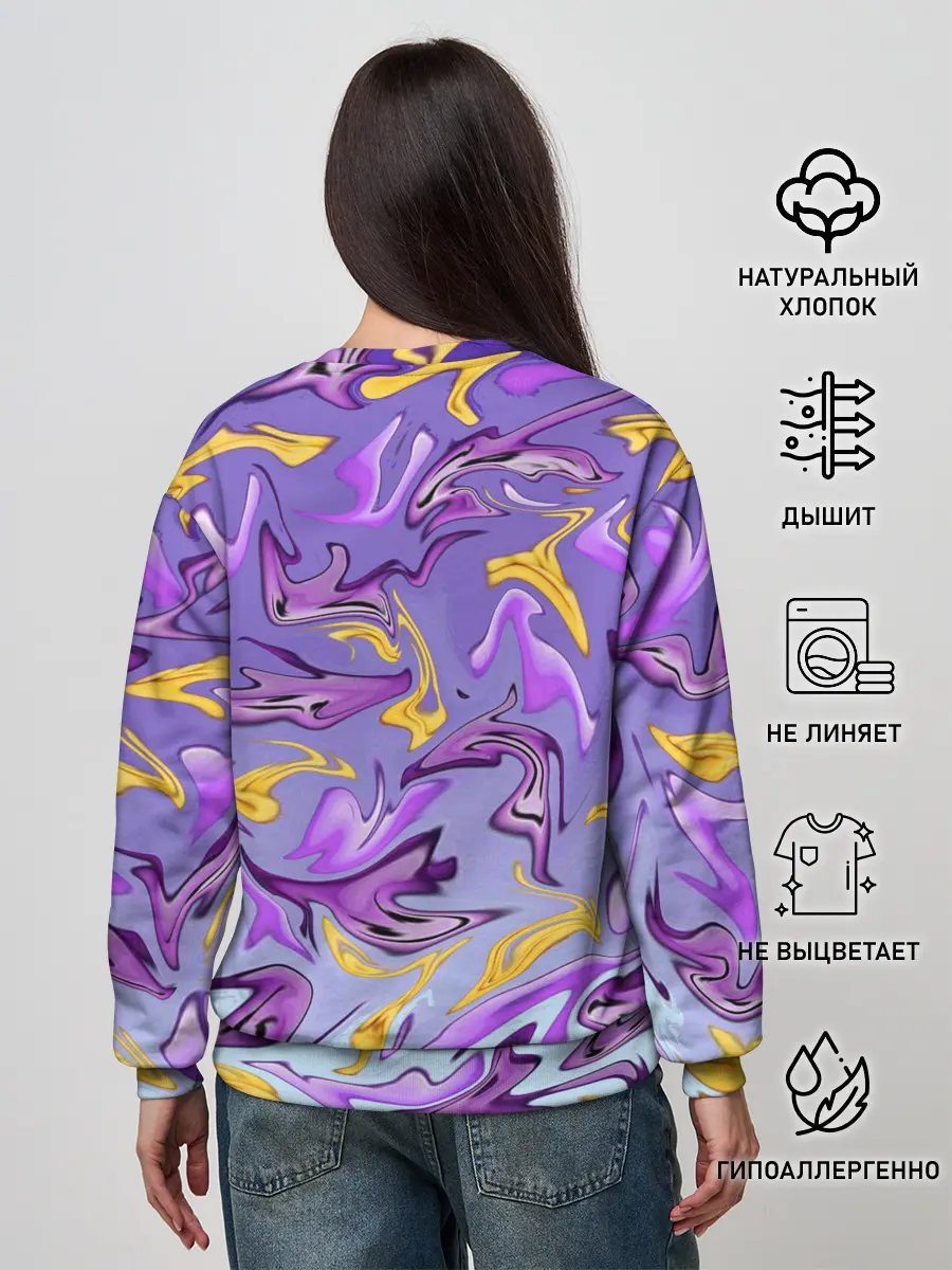 Женский свитшот / Абстракция