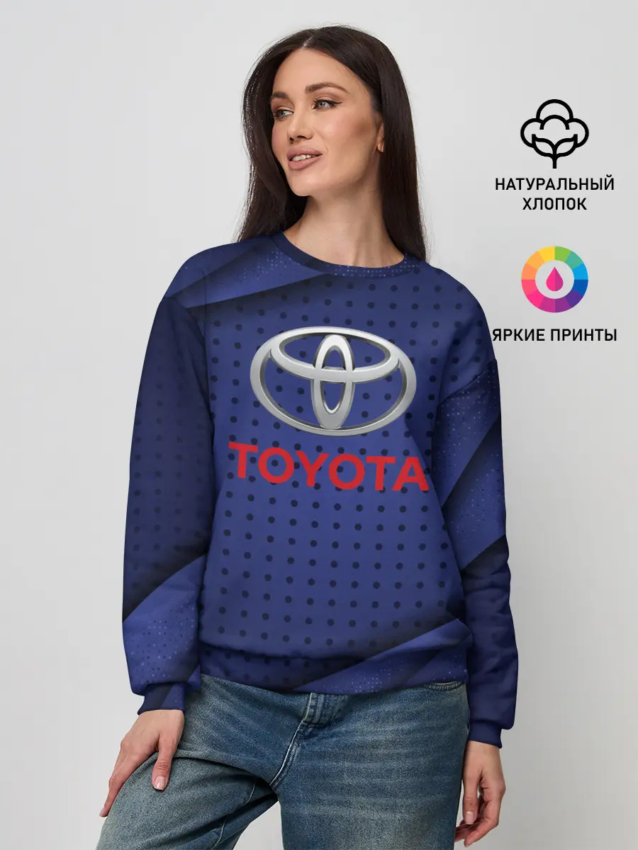 Женский свитшот / TOYOTA | ТОЕТА