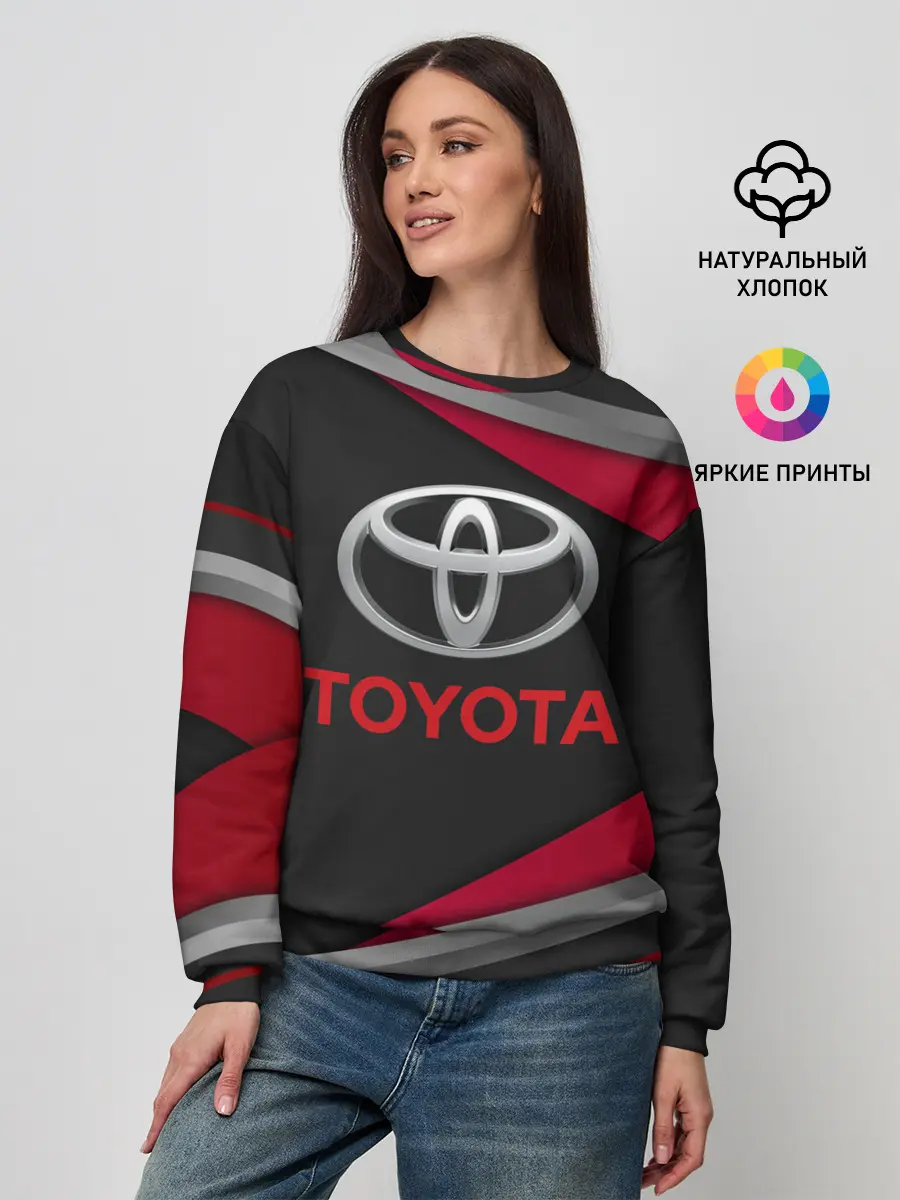 Женский свитшот / TOYOTA | ТОЁТА