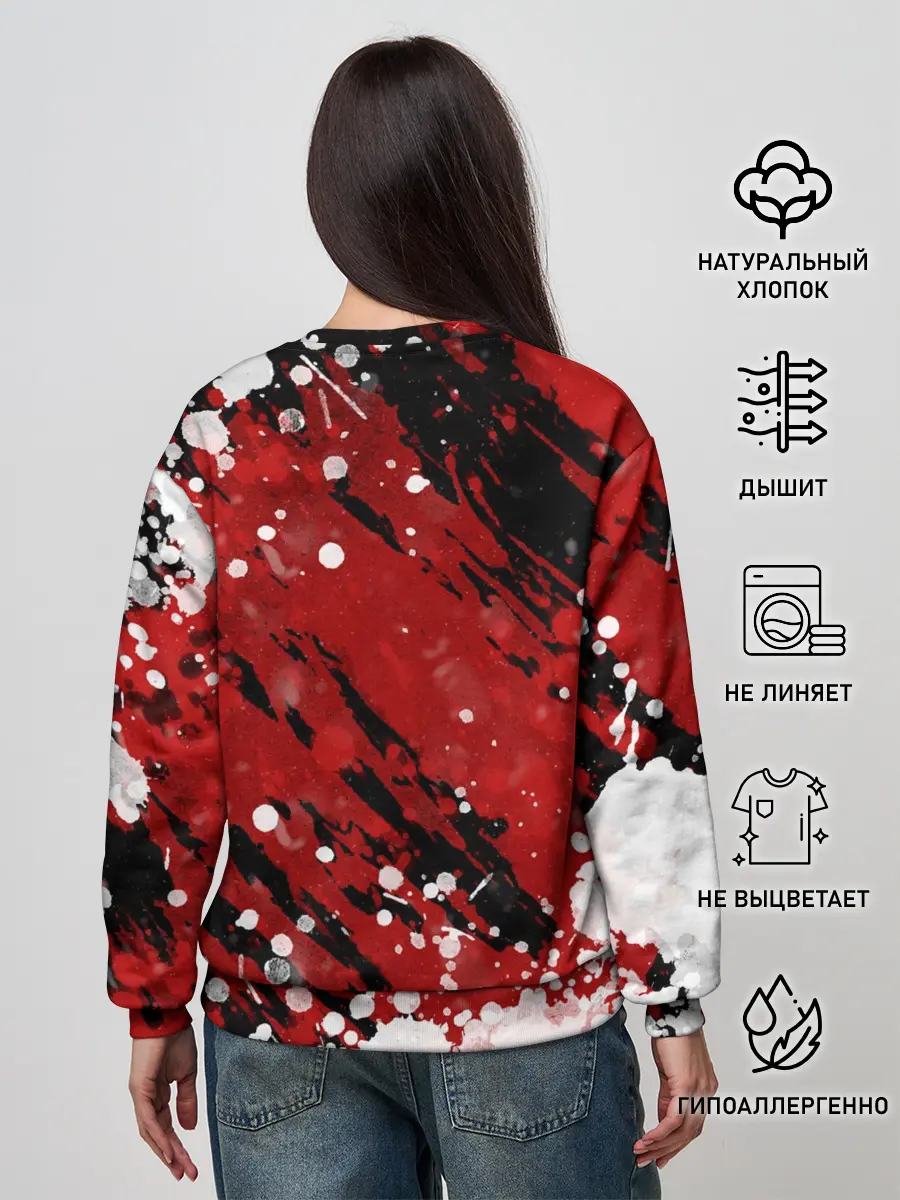 Женский свитшот / Minecraft / Майнкрафт