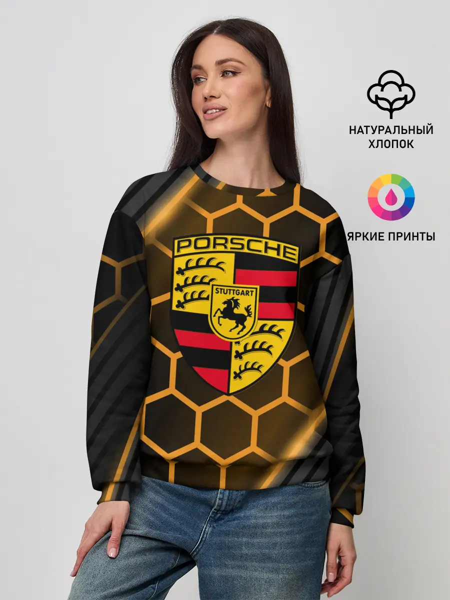 Женский свитшот / PORSCHE | ПОРШЕ