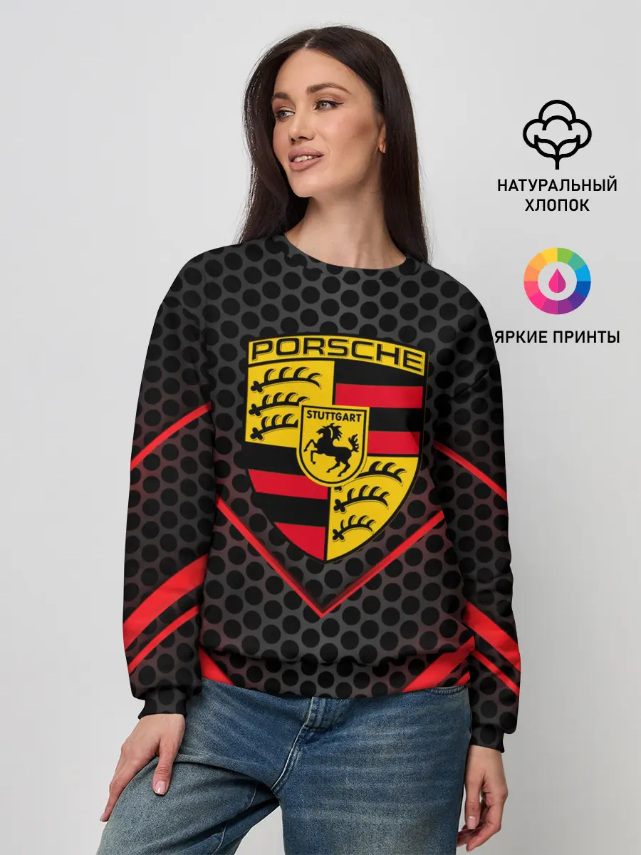 Женский свитшот / PORSCHE | ПОРШЕ