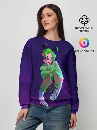 Женский свитшот / БИЛЛИ АЙЛИШ