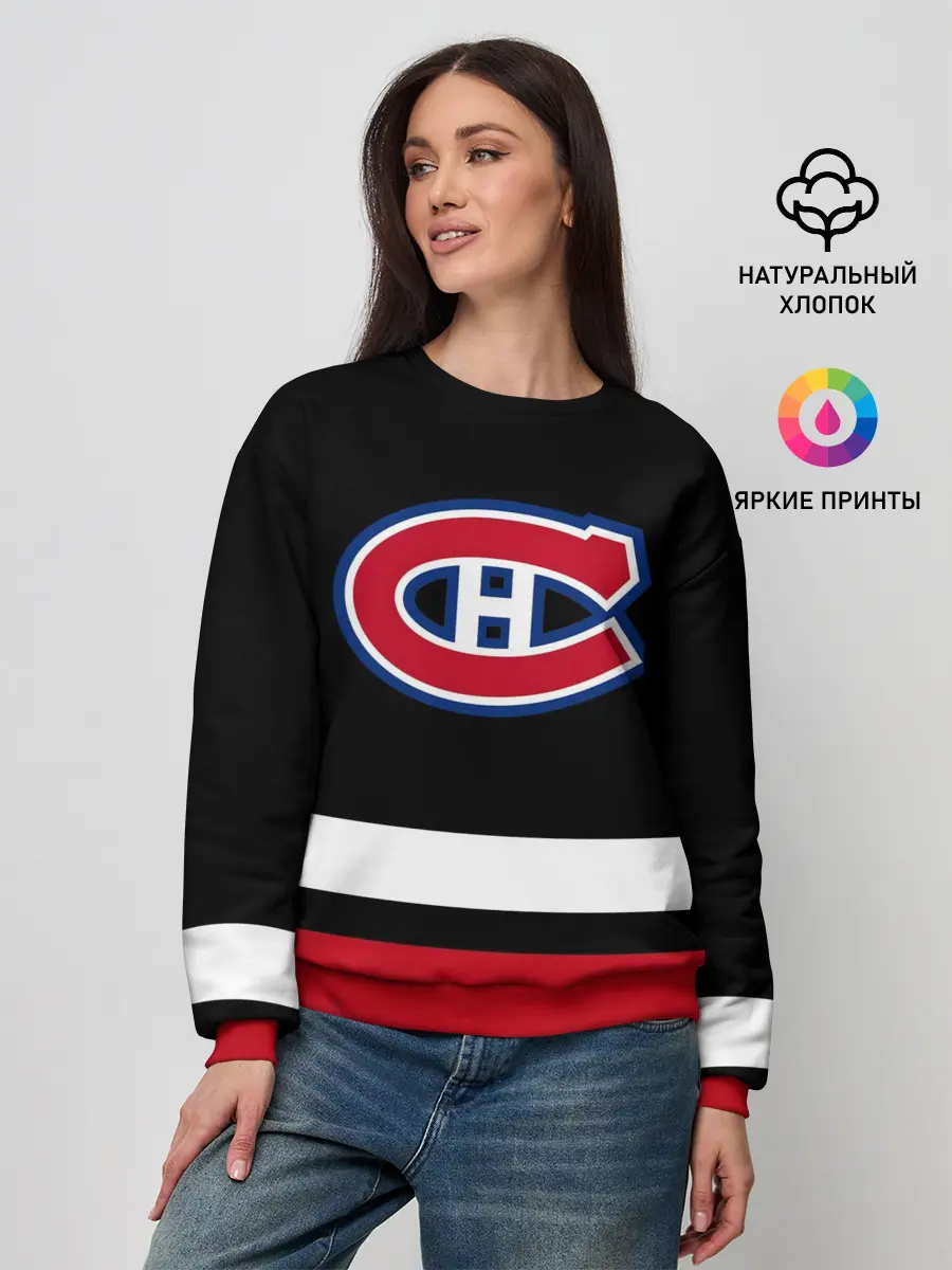 Женский свитшот / Монреаль Канадиенс