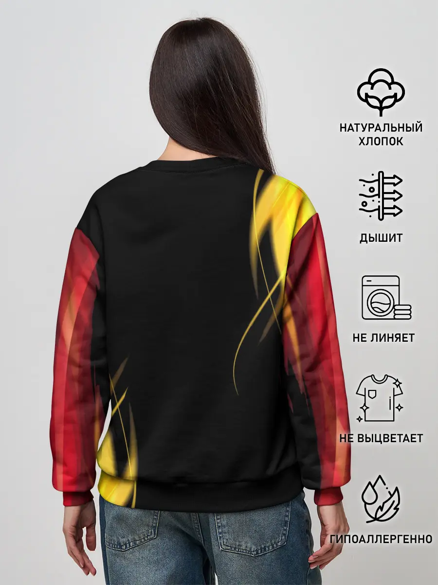 Женский свитшот / Грозовой кошак