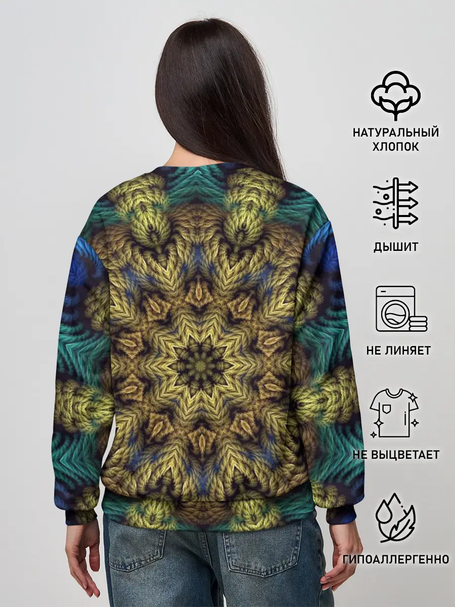 Женский свитшот / Мандала