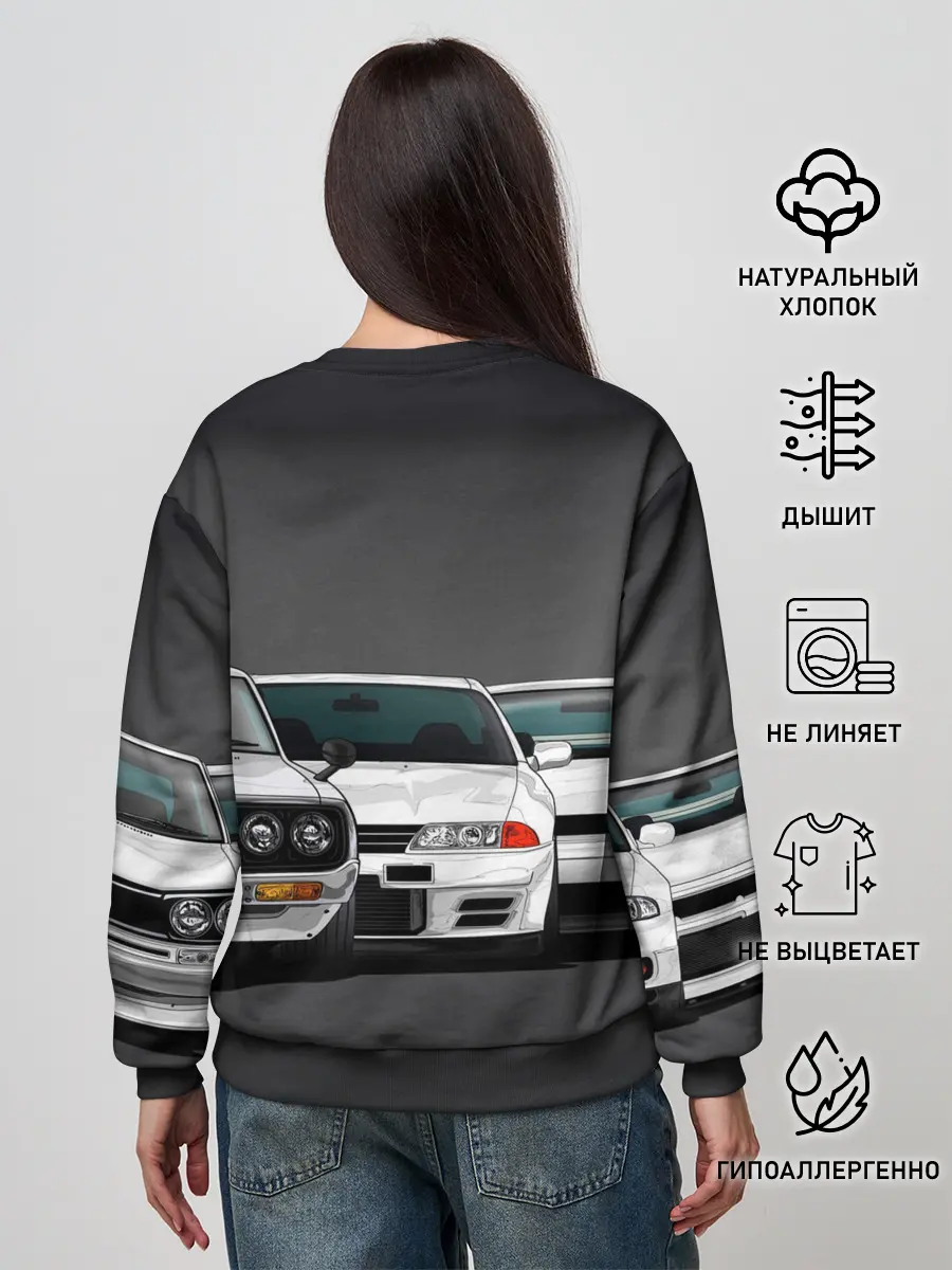 Женский свитшот / NISSAN | НИССАН