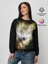 Женский свитшот / Волчий тотем