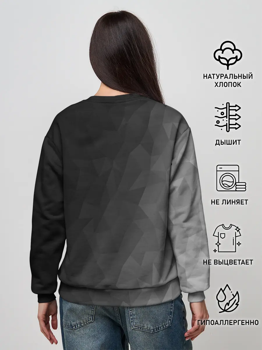 Женский свитшот / Dark abstraction