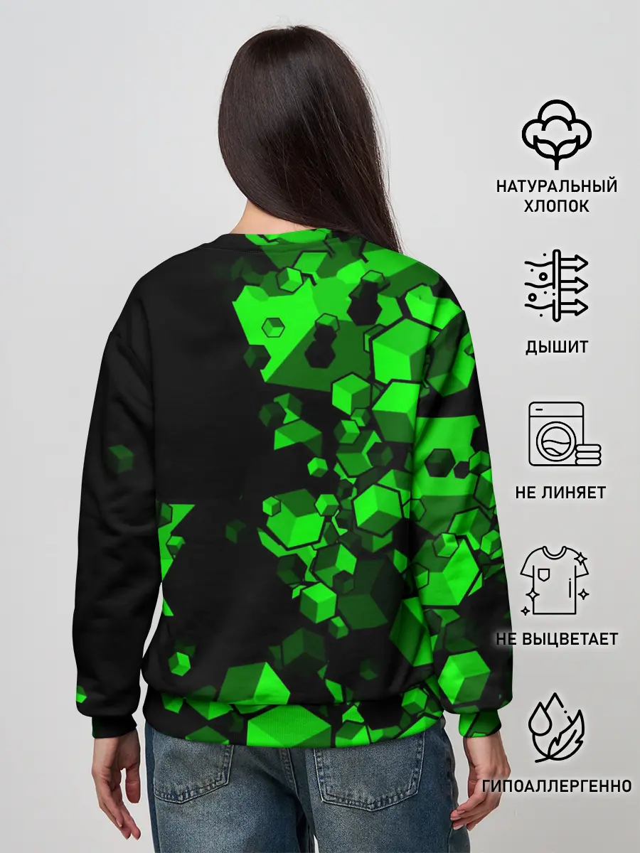 Женский свитшот / MINECRAFT