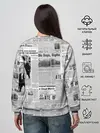 Женский свитшот / Газета Newspaper