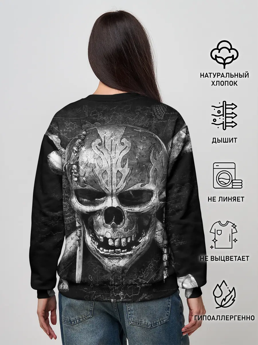 Женский свитшот / IRON MAIDEN | АЙРОН МАЙДЕН