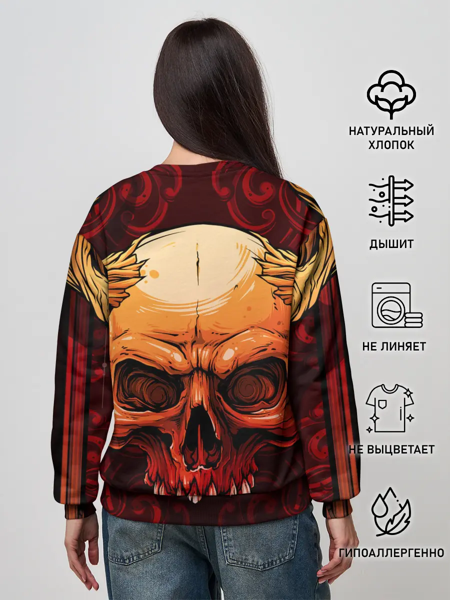 Женский свитшот / Iron Maiden