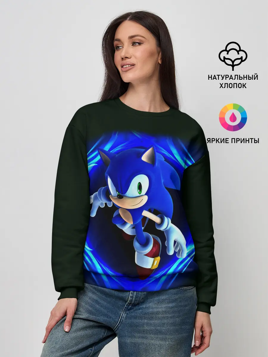 Женский свитшот / SONIC