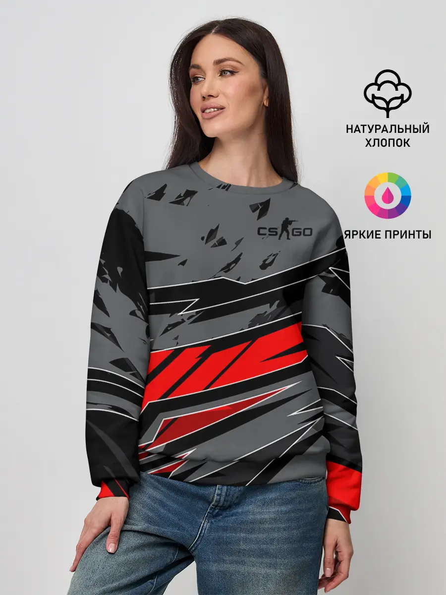 Женский свитшот / Counter-Strike