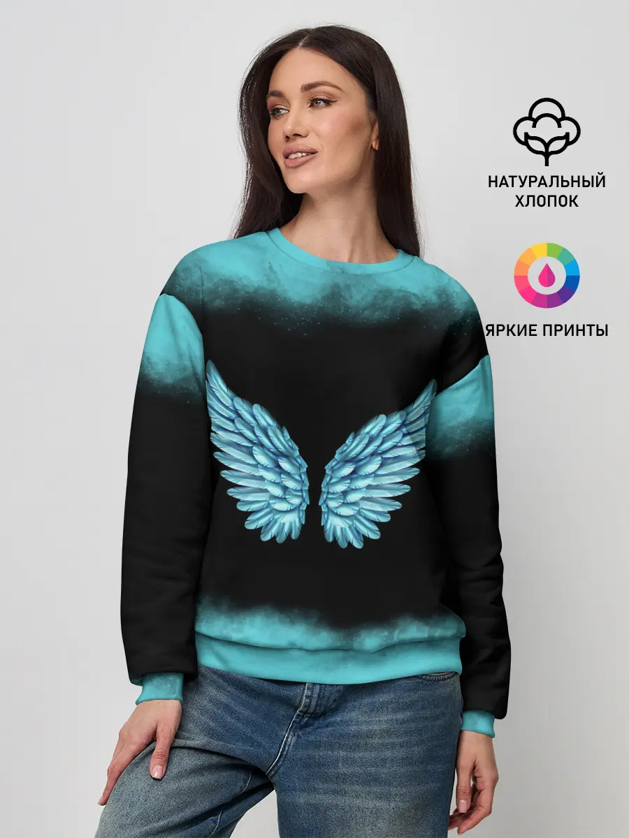 Женский свитшот / Крылья Ангела