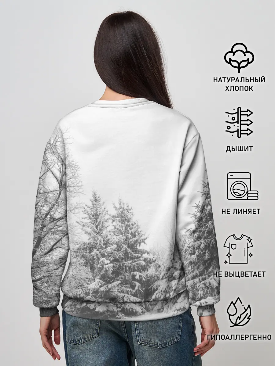 Женский свитшот / Winter Storm