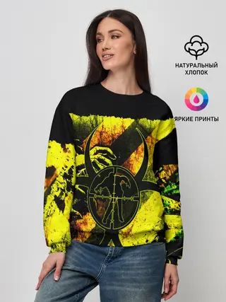 Женский свитшот / BIOHAZARD