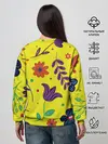 Женский свитшот / Цветочный микс