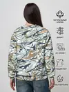 Женский свитшот / Узор красками