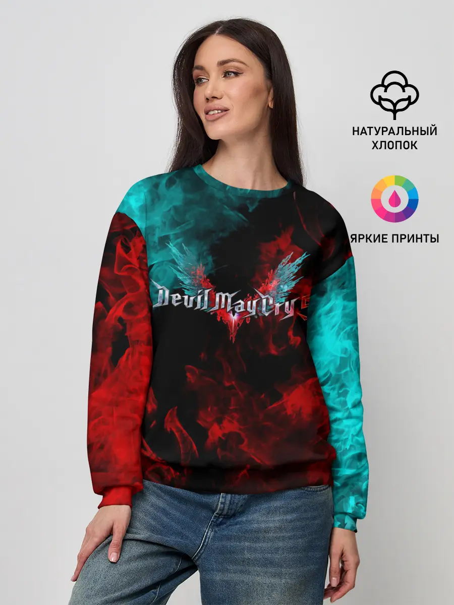 Женский свитшот / DEVIL MAY CRY