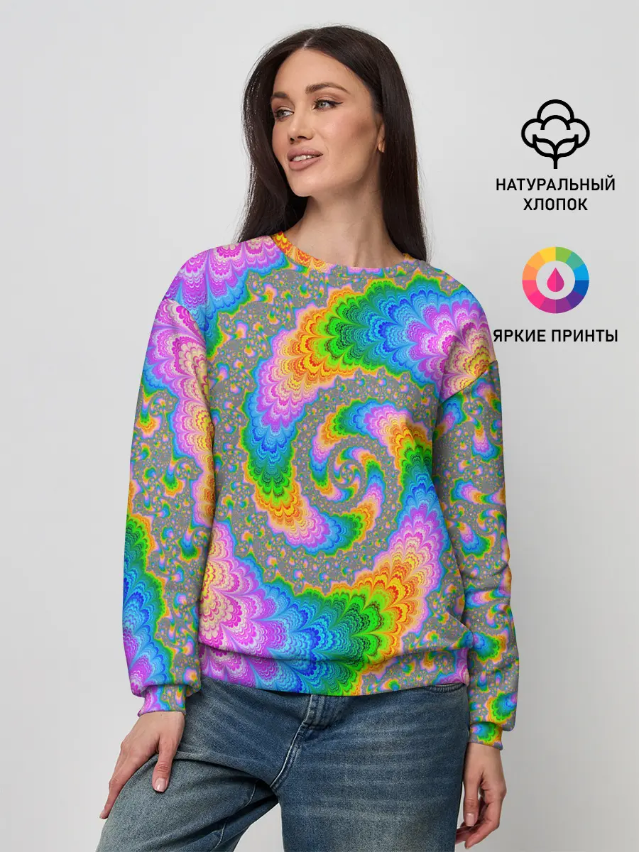 Женский свитшот / КИСЛОТНЫЕ РАЗВОДЫ