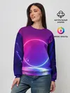 Женский свитшот / НЕОНОВЫЙ КРУГ