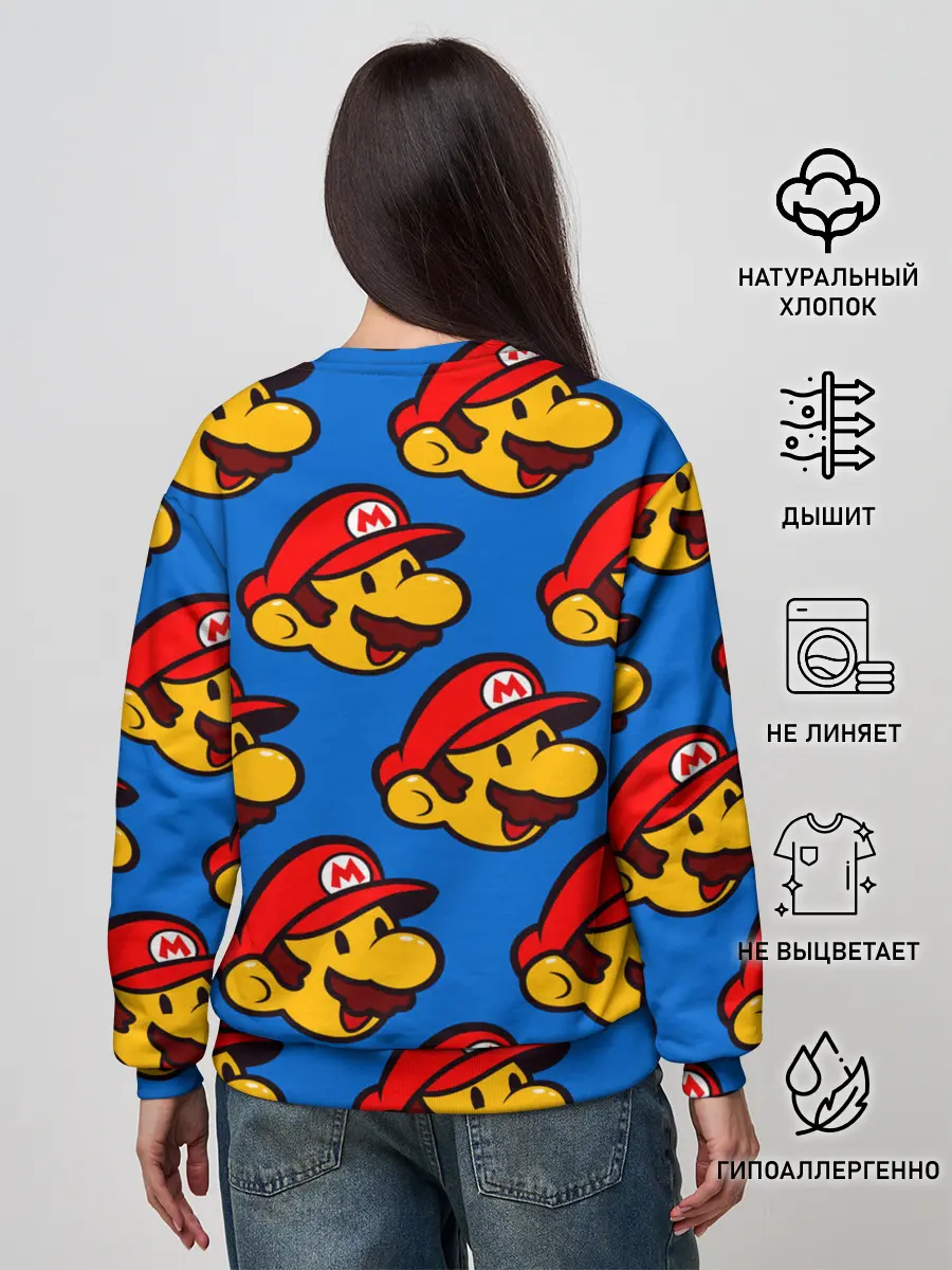 Женский свитшот / Mario