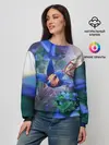 Женский свитшот / Бабочка