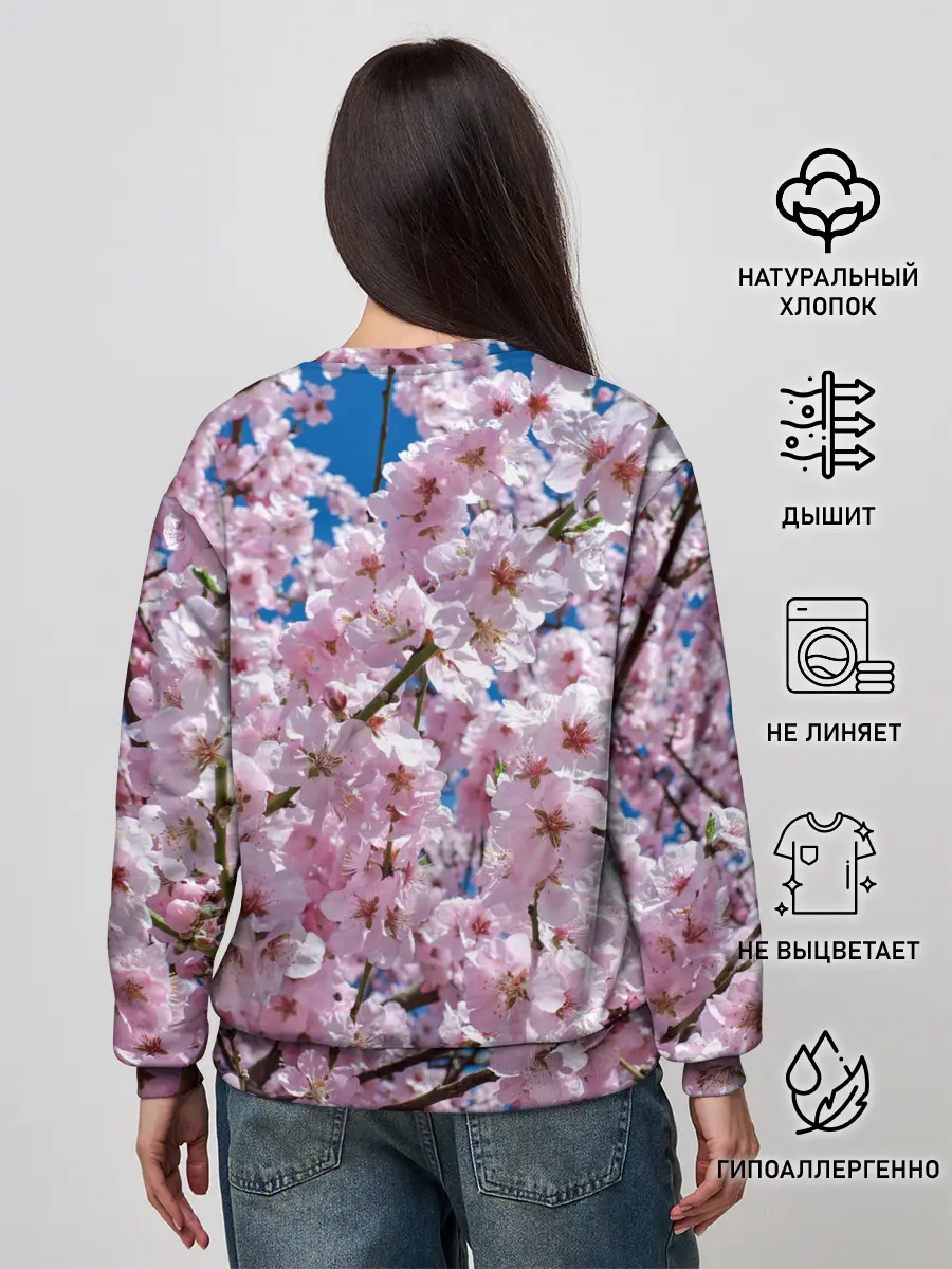 Женский свитшот / Цветущая Сакура