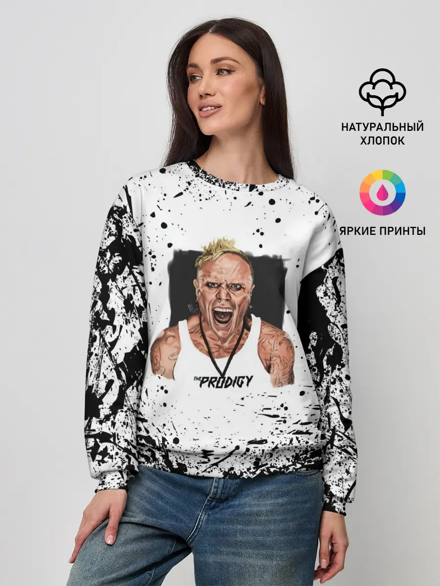 Женский свитшот / THE PRODIGY | ПРОДИДЖИ
