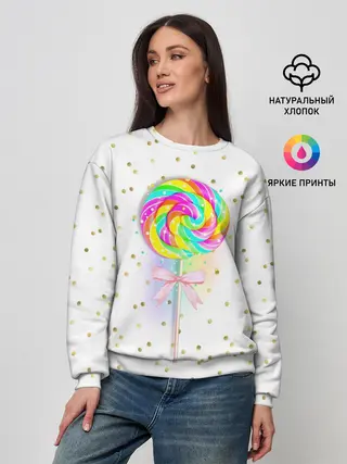 Женский свитшот / Леденец