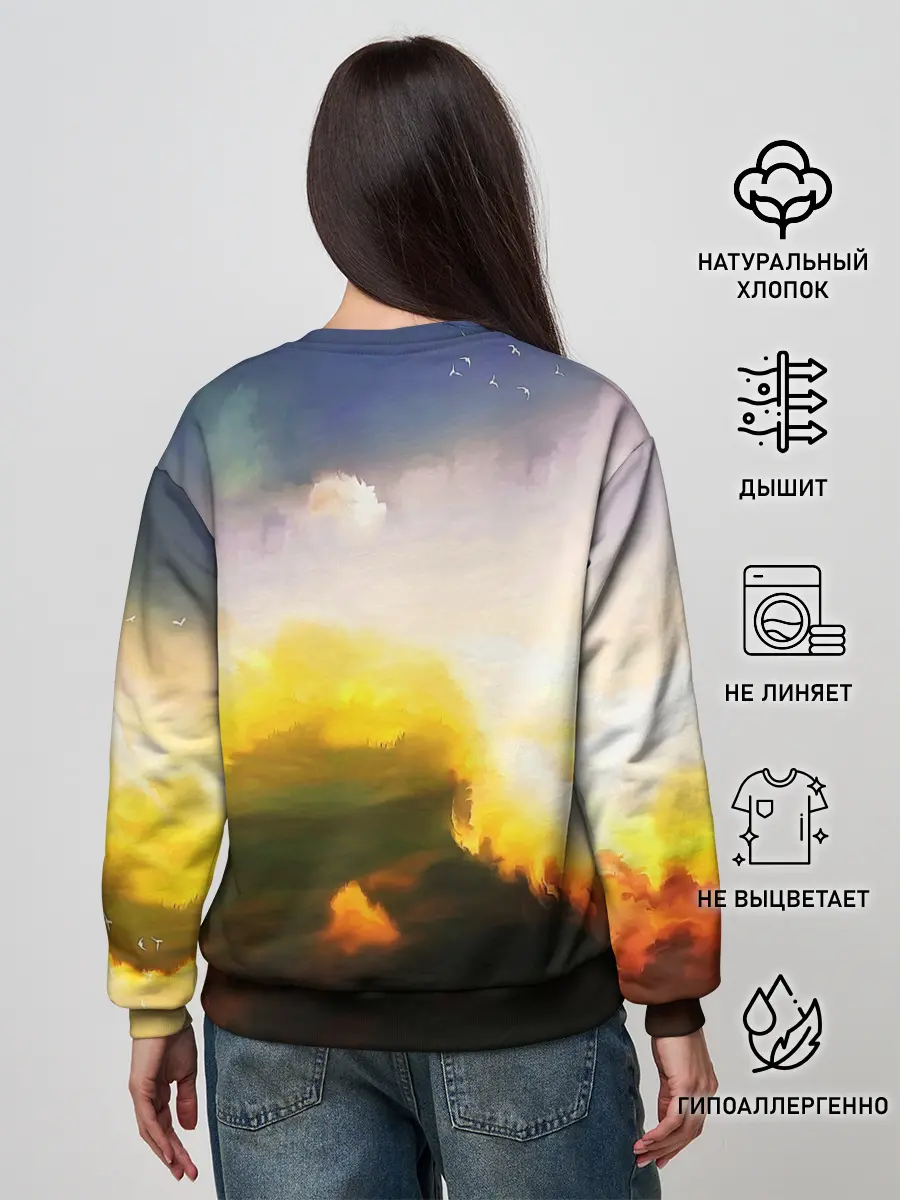 Женский свитшот / Как приручить дракона