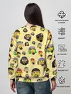 Женский свитшот / Thinking emoji skins
