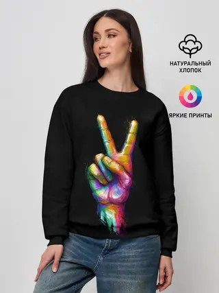 Женский свитшот / V