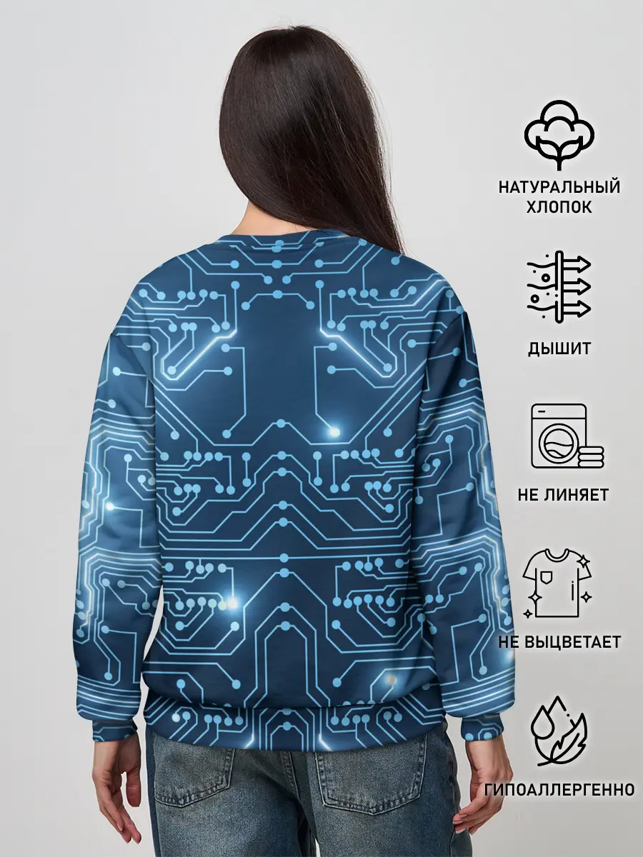 Женский свитшот / Системная плата
