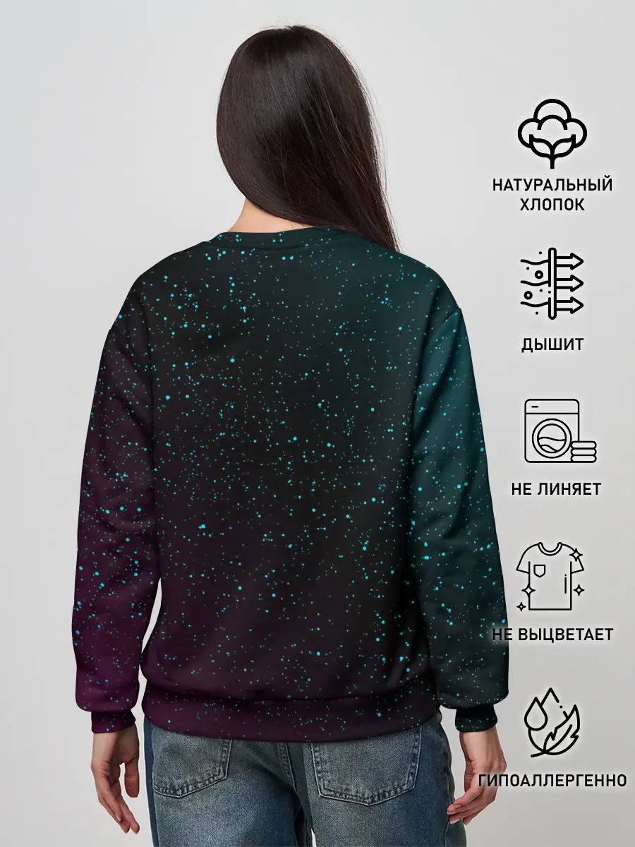 Женский свитшот / КОТ КТУЛХУ