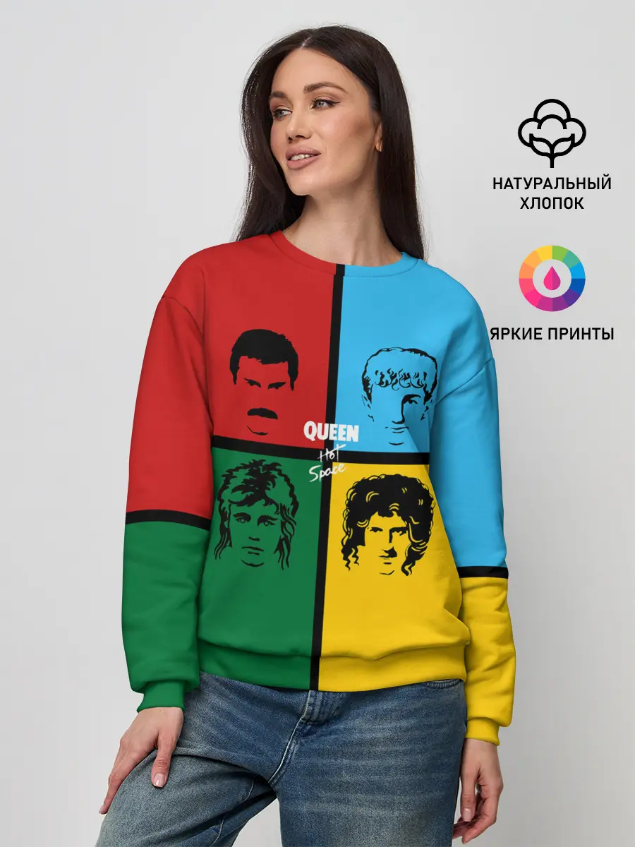 Женский свитшот / Queen