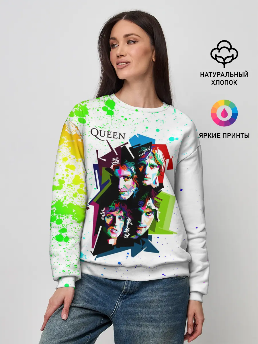 Женский свитшот / Queen