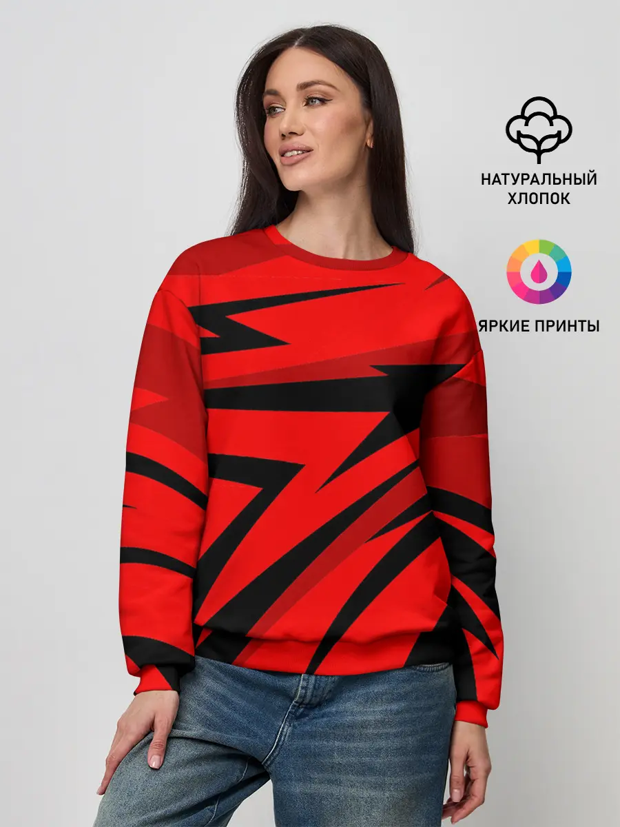 Женский свитшот / Swift red pointer