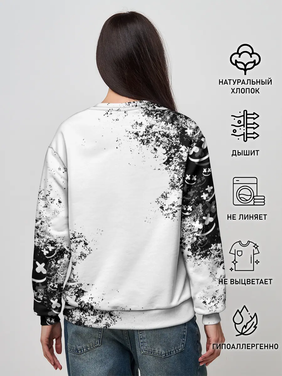 Женский свитшот / Fortnite & Marshmello