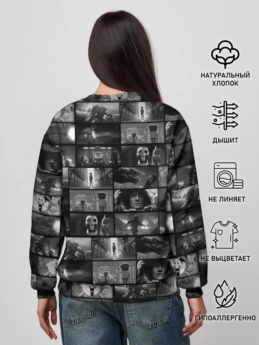 Женский свитшот / LOVE DEATH ROBOTS